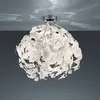 Image de Reality Leuchten Plafonnier Leavy, Ø 38 cm, chromé/blanc, plastique