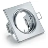 Image de Trio Leuchten Spot encastrable carré orientable chromé avec douille GU10   éclairage de plafond flexible moderne