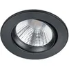 Image de Trio Leuchten Pamir 650510132 Spot LED encastrable en métal noir mat avec LED 5,5 W