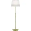 Image de Trio-Leuchten 409100308 Lampe sur pied, Métal, Messing Matt/blanc