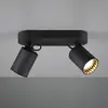 Image de Trio Lighting Spot pour plafond Pago à 2 lampes, noir