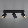 Image de Trio Lighting Spot pour plafond Pago à 3 lampes, noir