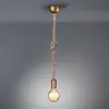 Image de Trio Lighting Suspension Rope avec corde décorative 1 lampe