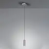 Image de Trio Lighting Suspension Marley nickel mat à 1 lampe