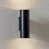 Image de Trio Lighting Applique murale Marley à 2 lampes noir