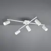 Image de Trio Lighting Spot pour plafond Marley blanc mat à 5 lampes
