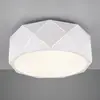 Image de Trio Lighting Plafonnier Zandor avec abat-jour blanc
