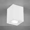 Image de Trio Lighting Plafonnier Biscuit à 1 lampe, blanc