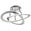 Image de Trio Oakland Plafonnier LED en acier Argenté 53 cm