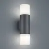 Image de Trio Lighting Applique d'extérieur Hoosic à 2 lampes, anthracite