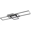 Image de Trio, Plafonnier, Irvine incl. 1 x LED,SMD,60,0 Watt,3000-6500K,7100 Lm. Corps: Métal, Antracite L:105,0cm, L:42,0cm, H:6,5cm