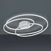 Image de Trio Lighting Plafonnier LED Gale, 80 cm, blanc mat