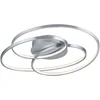 Image de Trio Leuchten Gale 673916007 Plafonnier LED en métal nickel mat avec variateur d'intensité 38,5 W