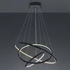 Image de Trio Lighting Trio WiZ Aaron suspension LED smart, anthracite