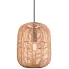Image de Trio Lighting Suspension Runa, abat-jour sisal, 1 lampe Ø 35 cm