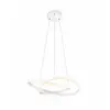 Image de Reality Leuchten Suspension LED Course, blanc mat, 4.000 K, Ø 60 cm, métal