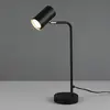 Image de Trio Lighting Lampe à poser Marley, noir, hauteur 45 cm, métal