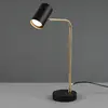 Image de Trio Lighting Lampe à poser Marley, noir/laiton, hauteur 45 cm, métal