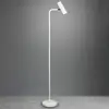 Image de Trio Lighting Lampe sur pied Marley, blanc, hauteur 151 cm, métal