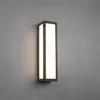 Image de Trio Lighting Applique d'extérieur LED Fuerte, anthracite, aluminium, IP54