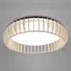 Image de Reality Leuchten Plafonnier LED Monte, CCT, Ø 60 cm, bois clair