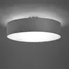 Image de Trio Lighting Plafonnier Hotel, nickel mat/gris, Ø 50 cm