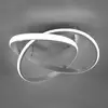 Image de Reality Leuchten Plafonnier LED Course, nickel mat, 4.000K, Ø 45 cm