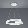 Image de Reality Leuchten Suspension LED Parma, variateur switch, blanche
