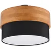 Image de TRIO, Plafonnier, Salinas incl. 1 x LED,SMD,34,0 Watt,3000K,3900 Lm. Corps: Métal, Nickel mat L:100,0cm, L:40,0cm, H:11,5cm Réglable avec interrupteur,IP20,Non variable