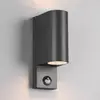 Image de Trio Lighting Applique Roya 2 lampes capteur ronde anthracite