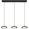 Image de Trio 340910332 Plafonnier 3 LED Noir mat