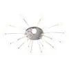 Image de Trio Lighting Plafonnier LED Bullet, 21 lampes, nickel/blanc