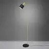 Image de Reality Leuchten Lampadaire Adam, à une lampe, noir/doré