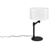 Image de Trio Lampe crépusculaire moderne Cassio avec abat-jour blanc - 514400132