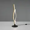 Image de Trio Lighting Lampe de table LED Blaze, CCT, variateur à capteur, laiton