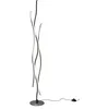Image de Trio Lampadaire Blaze noir avec métal - 441210305