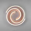 Image de Trio Lighting Plafonnier LED Caya, intensité lumineuse variable, aluminium