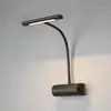 Image de Trio Lighting Applique murale Curtis avec bras flexible, intensité lumineuse variable,