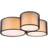 Image de Trio Lighting Plafonnier Burton, 65x55cm, trois abat-jour