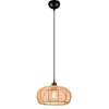 Image de Trio Leuchten Suspension rotin Naturel