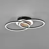 Image de Reality Leuchten Plafonnier LED Giro 3 lampes rond télécommande