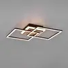 Image de Reality Leuchten Plafonnier LED Giro 3 lampes angles télécommande