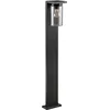 Image de Trio Leuchten Outdoor Path Light Ardila 411660132, aluminium moulé sous pression anthracite, verre transparent, sauf 1x E27, capteur crépusculaire
