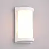 Image de Reality Leuchten Applique d'extérieur Puelo alu moulé, blanche