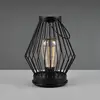 Image de Reality Leuchten Lampe solaire LED Merida forme lanterne, angulaire
