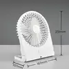 Image de Reality Leuchten Ventilateur de table sans fil Breezy, blanc, silencieux