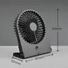 Image de Reality Leuchten Ventilateur de table sans fil Breezy, noir, silencieux