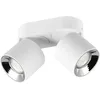 Image de Trio Leuchten Spot   Blanc mat   Largeur 18 cm   Métal   2 ampoules