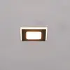 Image de Trio Lighting Lampe encastrée LED Nimbus IP44 8,5x8,5 830 noir