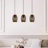 Image de Reality Leuchten Suspension Bidar, longueur 71 cm, blanc mat, 3 lampes, métal